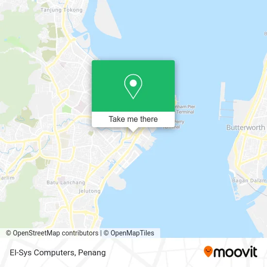 El-Sys Computers map