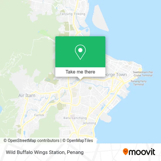 Wild Buffalo Wings Station map
