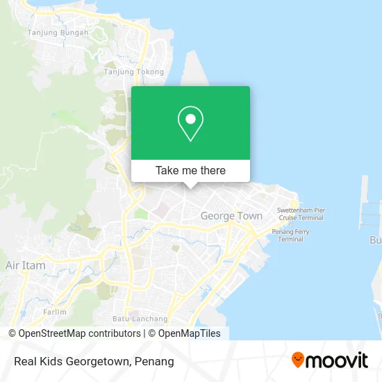 Real Kids Georgetown map