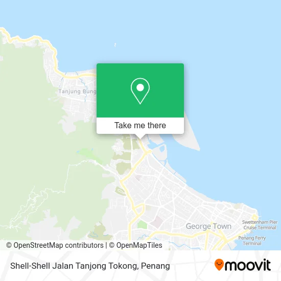 Shell-Shell Jalan Tanjong Tokong map