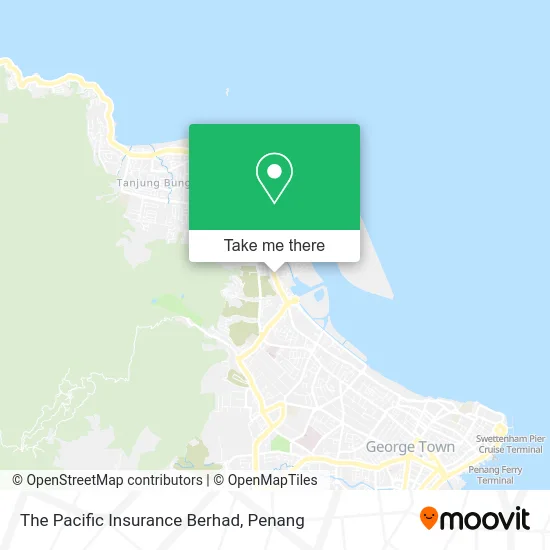 The Pacific Insurance Berhad map