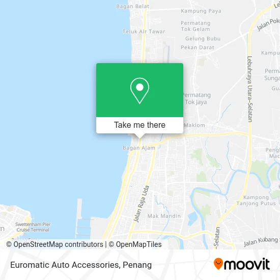 Euromatic Auto Accessories map