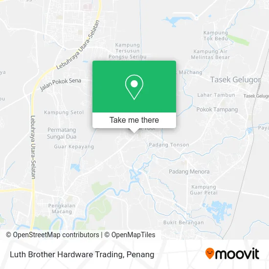 Luth Brother Hardware Trading map