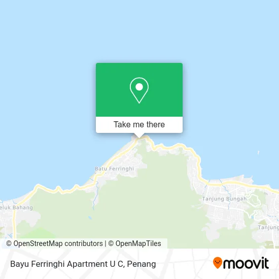 Bayu Ferringhi Apartment U C map