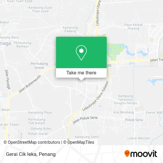 Gerai Cik Ieka map
