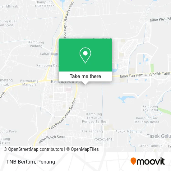 TNB Bertam map