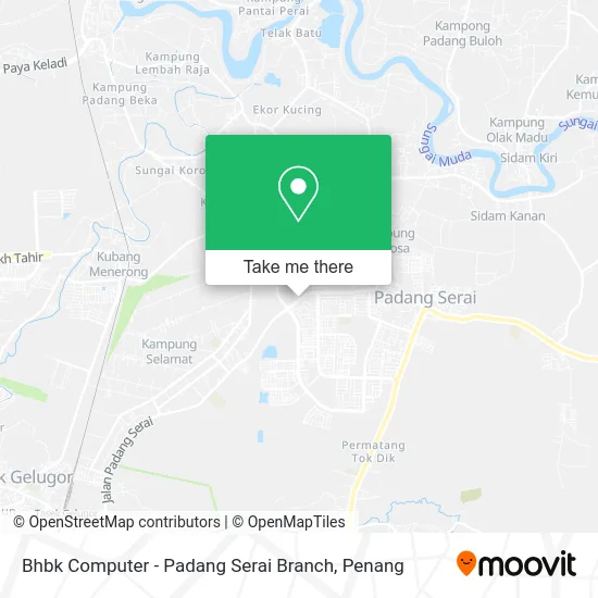 Bhbk Computer - Padang Serai Branch map