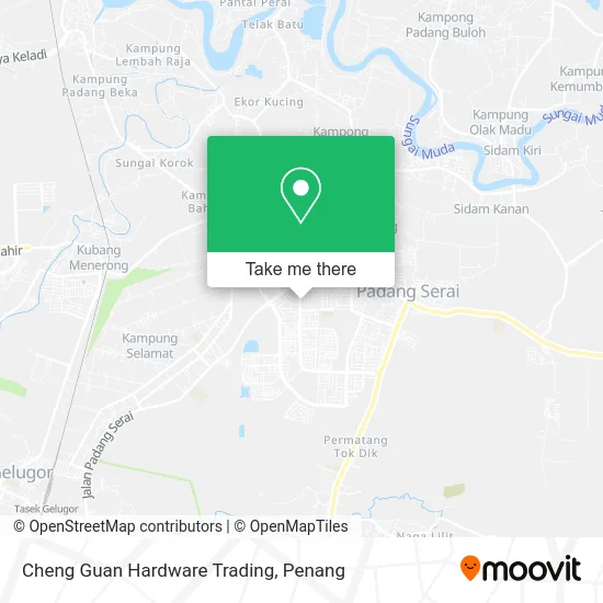 Cheng Guan Hardware Trading map