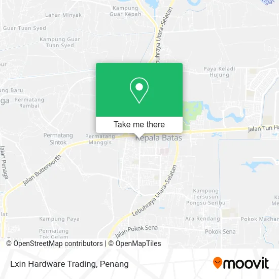 Lxin Hardware Trading map