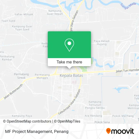 MF Project Management map