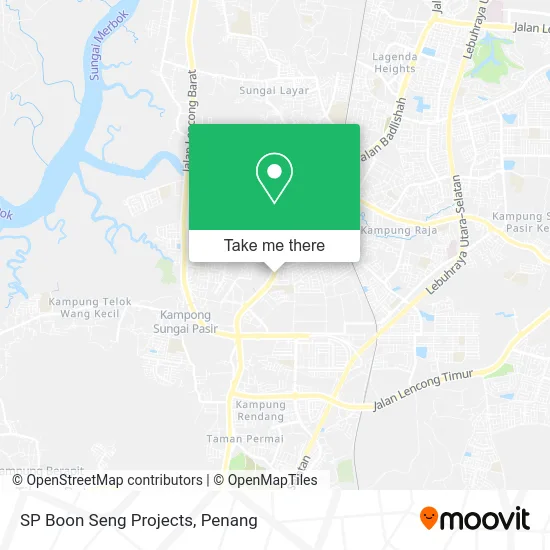 SP Boon Seng Projects map