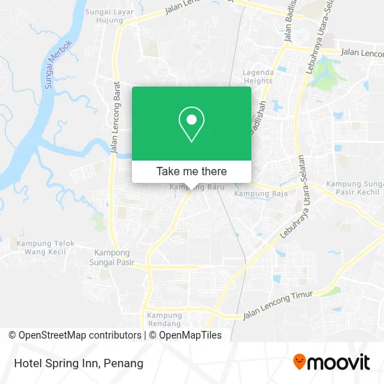 Hotel Spring Inn map