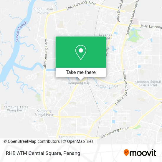 RHB ATM Central Square map