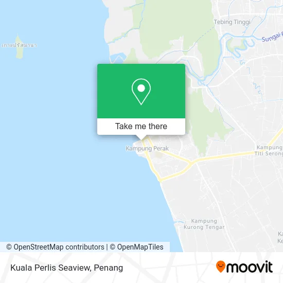 Kuala Perlis Seaview map