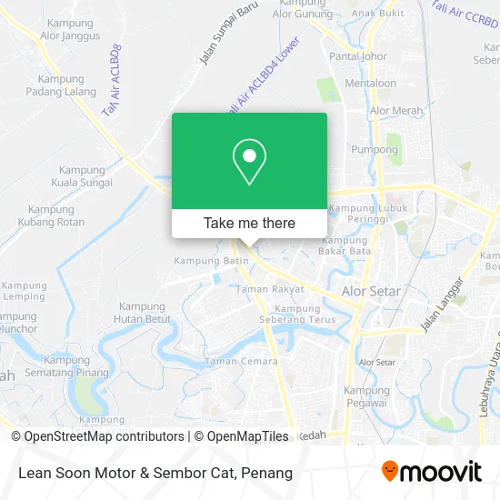 Lean Soon Motor & Sembor Cat map