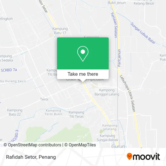 Rafidah Setor map