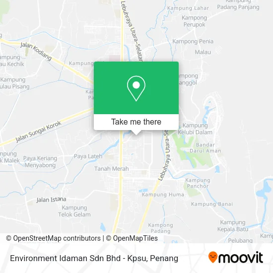 Environment Idaman Sdn Bhd - Kpsu map