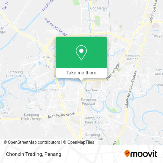 Chonxin Trading map