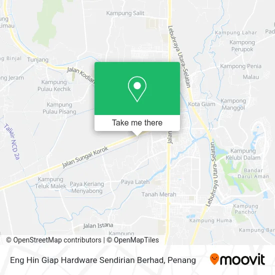 Eng Hin Giap Hardware Sendirian Berhad map