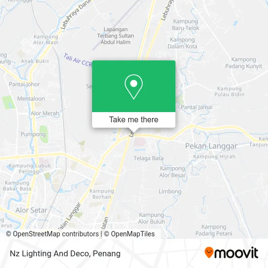 Nz Lighting And Deco map