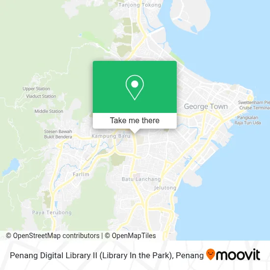 Penang Digital Library II (Library In the Park) map