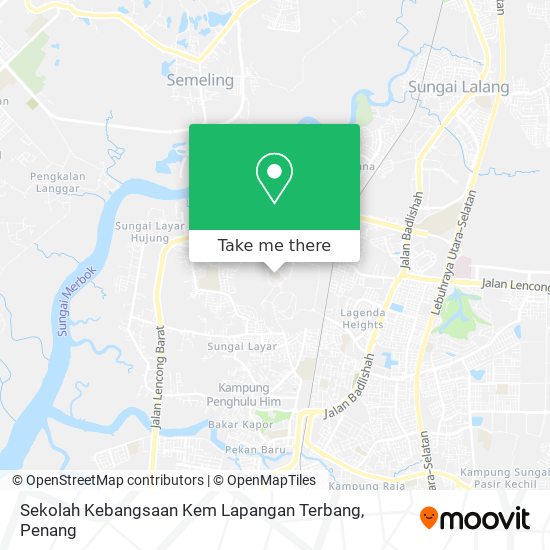 Cara Ke Sekolah Kebangsaan Kem Lapangan Terbang Di Kedah Menggunakan Bis