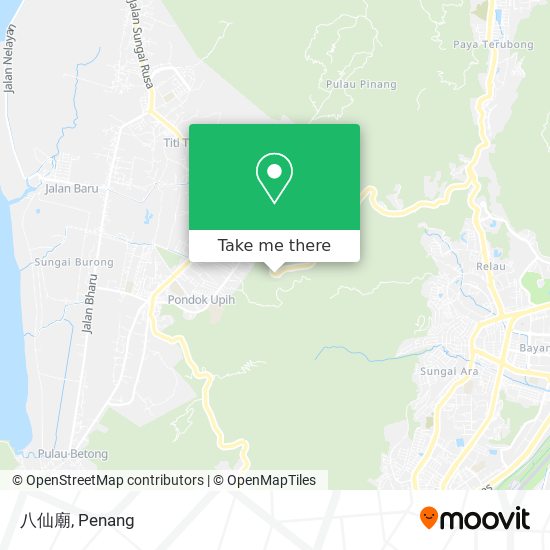 八仙廟 map
