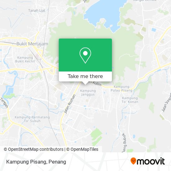 Kampung Pisang map