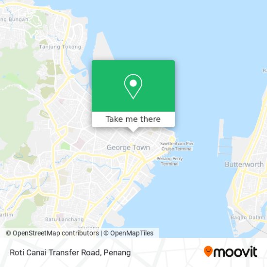 Peta Roti Canai Transfer Road