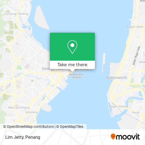 Lim Jetty map