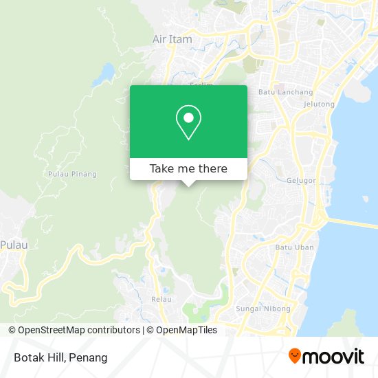 Botak Hill map