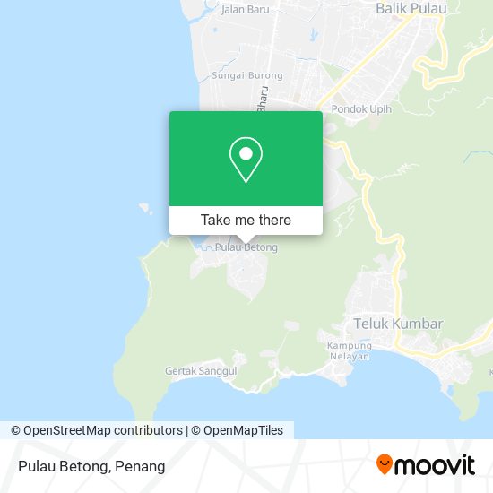 Peta Pulau Betong