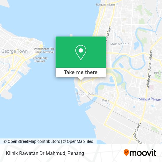 Klinik Rawatan Dr Mahmud map