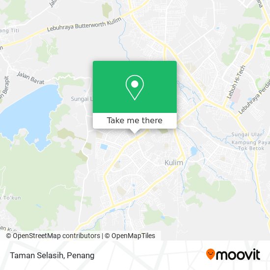 Taman Selasih map