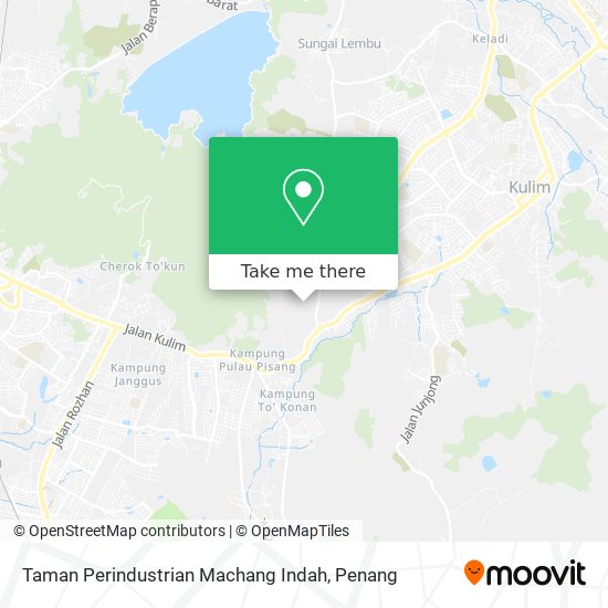 Peta Taman Perindustrian Machang Indah