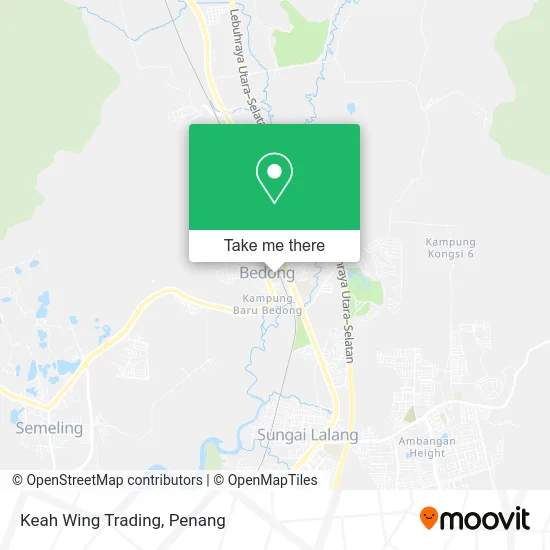 Keah Wing Trading map