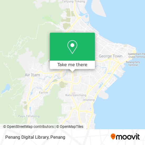 Penang Digital Library map