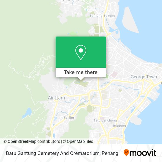 Batu Gantung Cemetery And Crematorium map