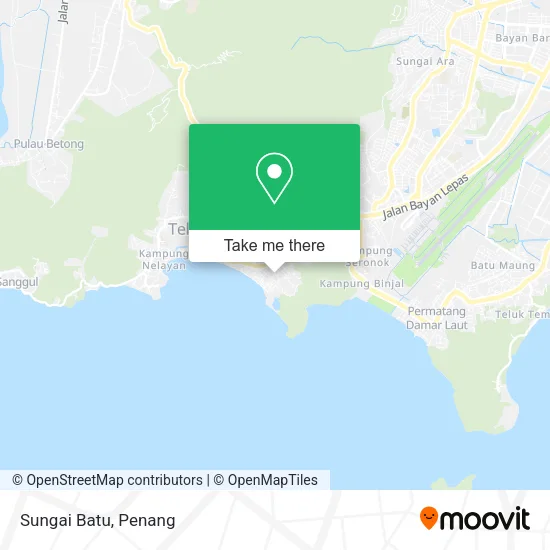 Sungai Batu map