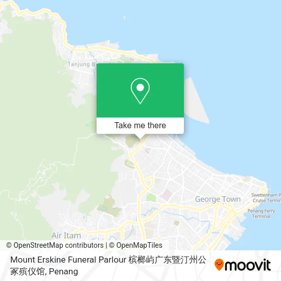 Mount Erskine Funeral Parlour 槟榔屿广东暨汀州公冢殡仪馆 map