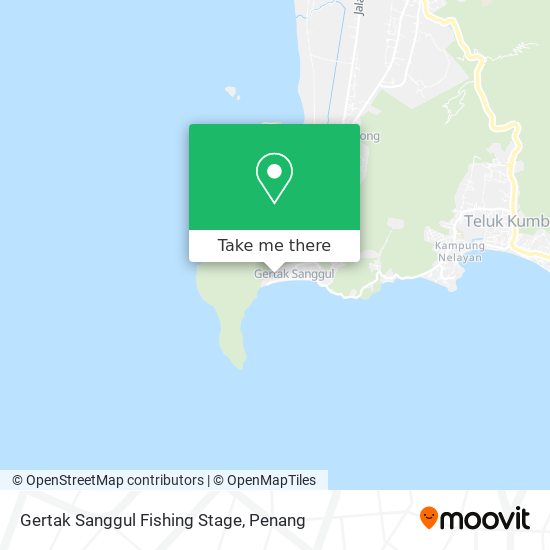 Peta Gertak Sanggul Fishing Stage