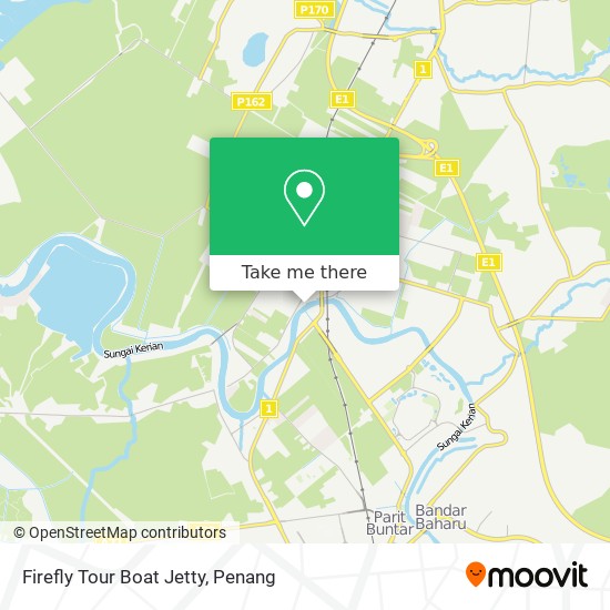 Firefly Tour Boat Jetty map