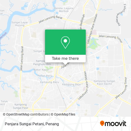 Peta Penjara Sungai Petani