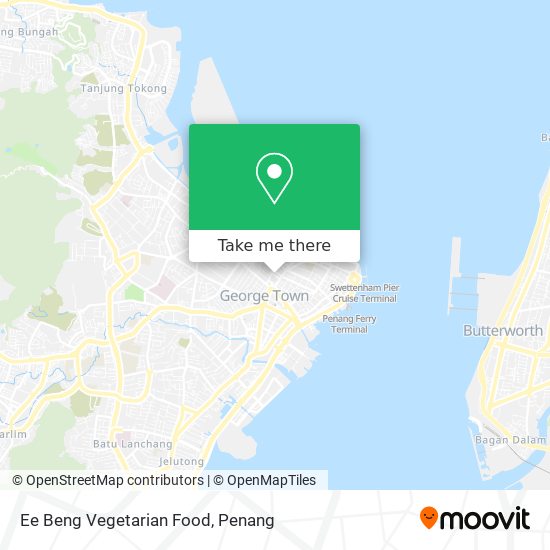 Ee Beng Vegetarian Food map