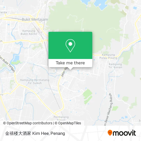 金禧楼大酒家 Kim Hee map