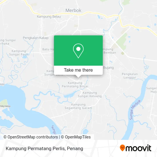 Kampung Permatang Perlis map