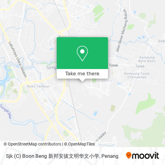 Sjk (C) Boon Beng 新邦安拔文明华文小学 map