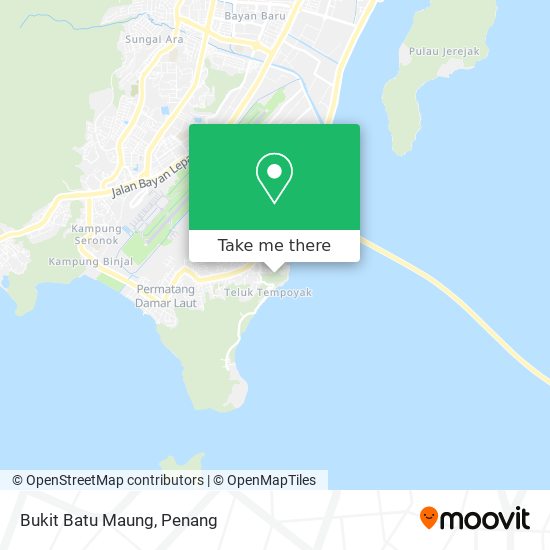 Bukit Batu Maung map