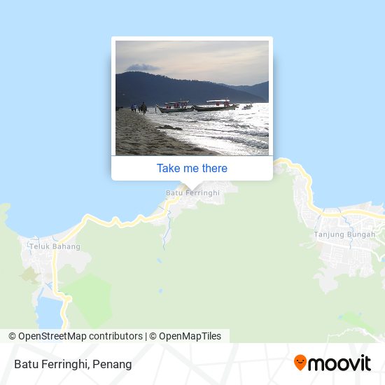 Batu Ferringhi map