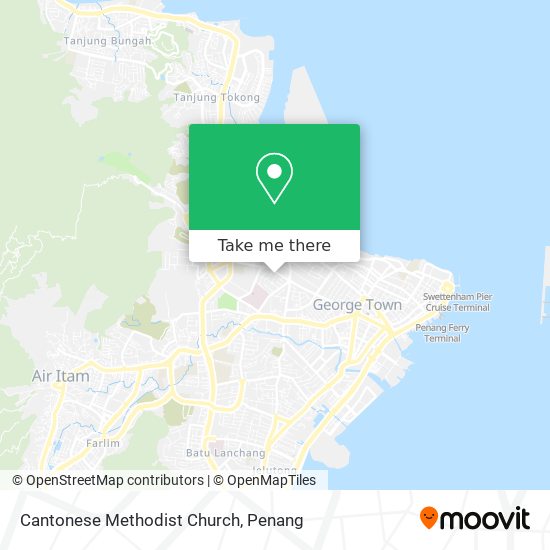 Cantonese Methodist Church map